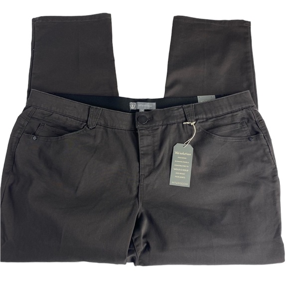 Wit & Wisdom Brown Espresso Straight leg Pant - Picture 3 of 12